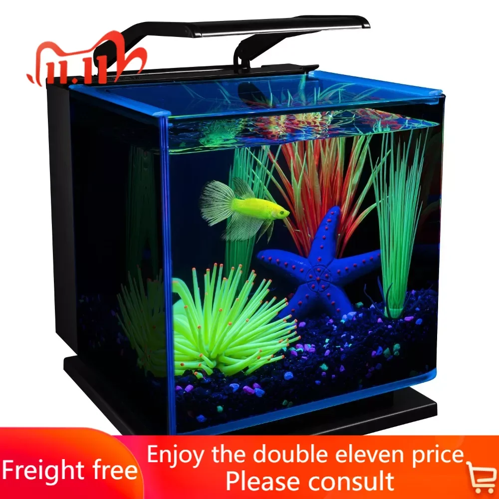 

Betta Shadowbox набор для аквариума 3 галлона, включают освещение и фильтр