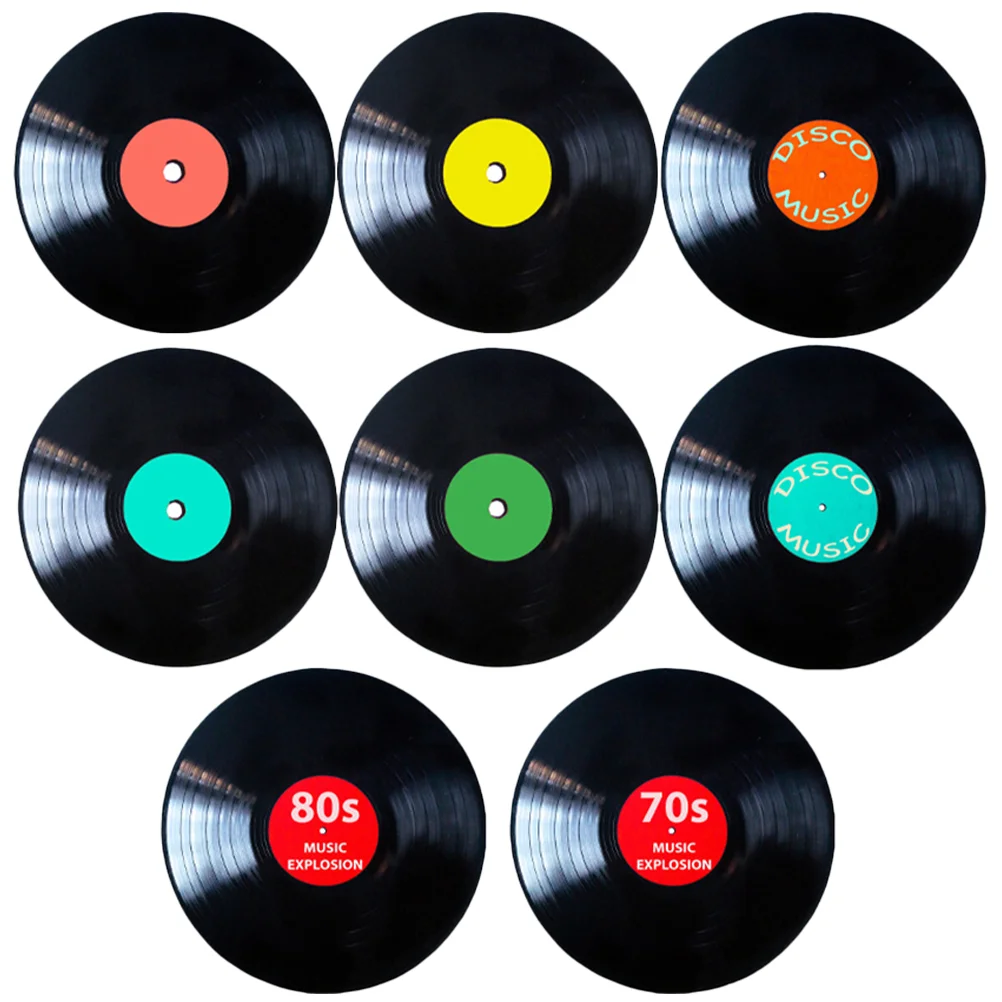 Country Decor Wall Stickers For Living Room Bedroom The Sign Music Backdrop Classroom Vinyl Records Pvc Outdoor Decorations