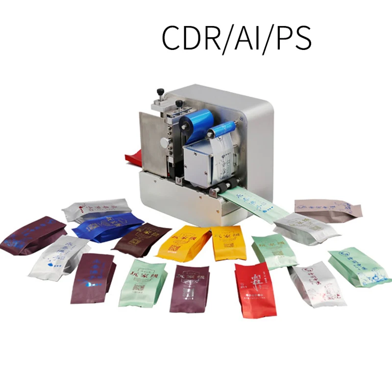 Машина для горячего тиснения без пластин F550 машина в пузырчатых пакетах чайных