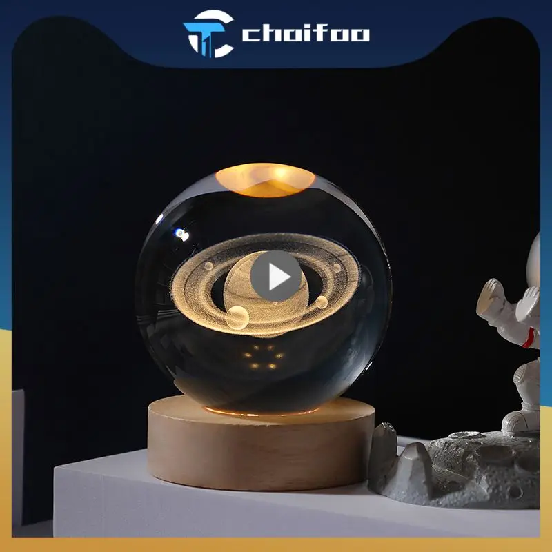 

Unique Bedside Table Desk Lamp Luminous Ramadan Decoration Mood Light 3d Christmas Gift Night Lamp Bedside Lights Crystal Lamp