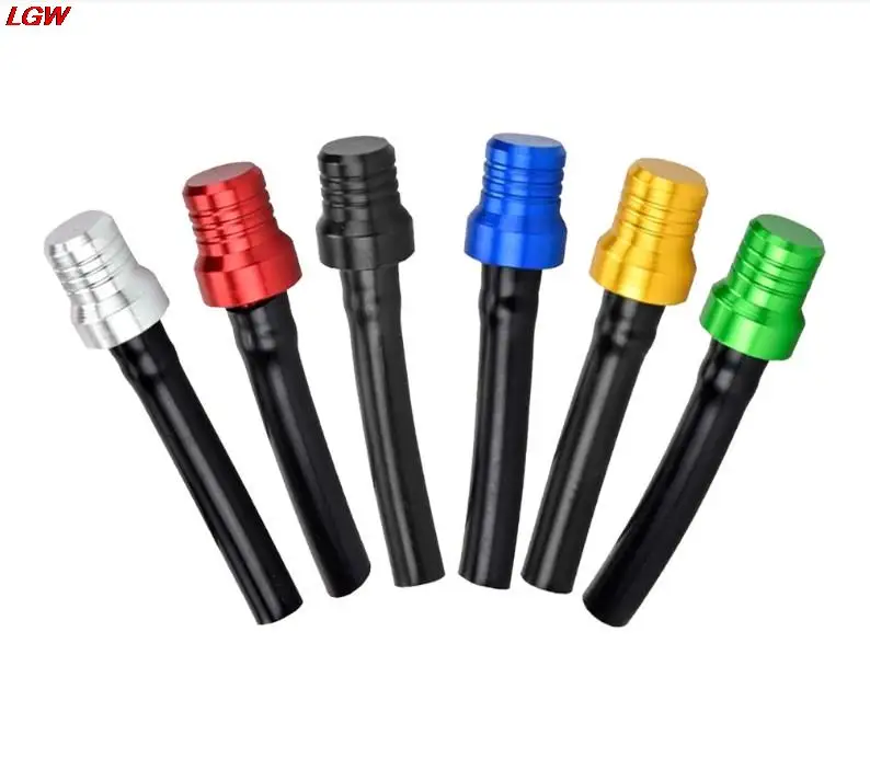 

5pcs Motorcycle Gas Fuel Cap Single Way Valves Vent Breather Hoses Tubes For Motocross ATV Quad Dirt Pit Bike Fuel Tank Pipe