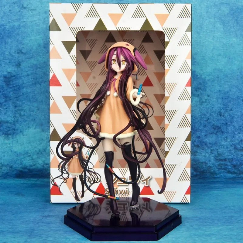 

Фигурка Anim No Game No Life:zero, модель Schwi Jibril Dolls18cm, фигурка шуви Дола Широ, коллекционная игрушка для взрослых, подарок