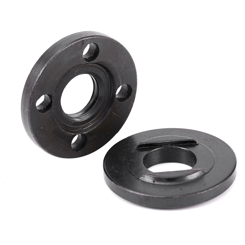 

Durable Practical Useful New Flange Nut 2pcs/set 40mm Diameter Accessories Angle Grinder Inner Outer Set Tools
