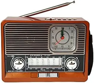 

2023 NEW Radio Retro Vintage Am Fm Bluetooth Qualidade Premium (ESCURO)