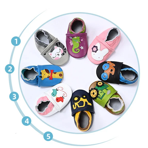 Baby Shoes Chaussure Bebe Fille Newborn Newborn Calcetines Antideslizante Bebe Leather Shoes for Baby Slippers for Gir 5
