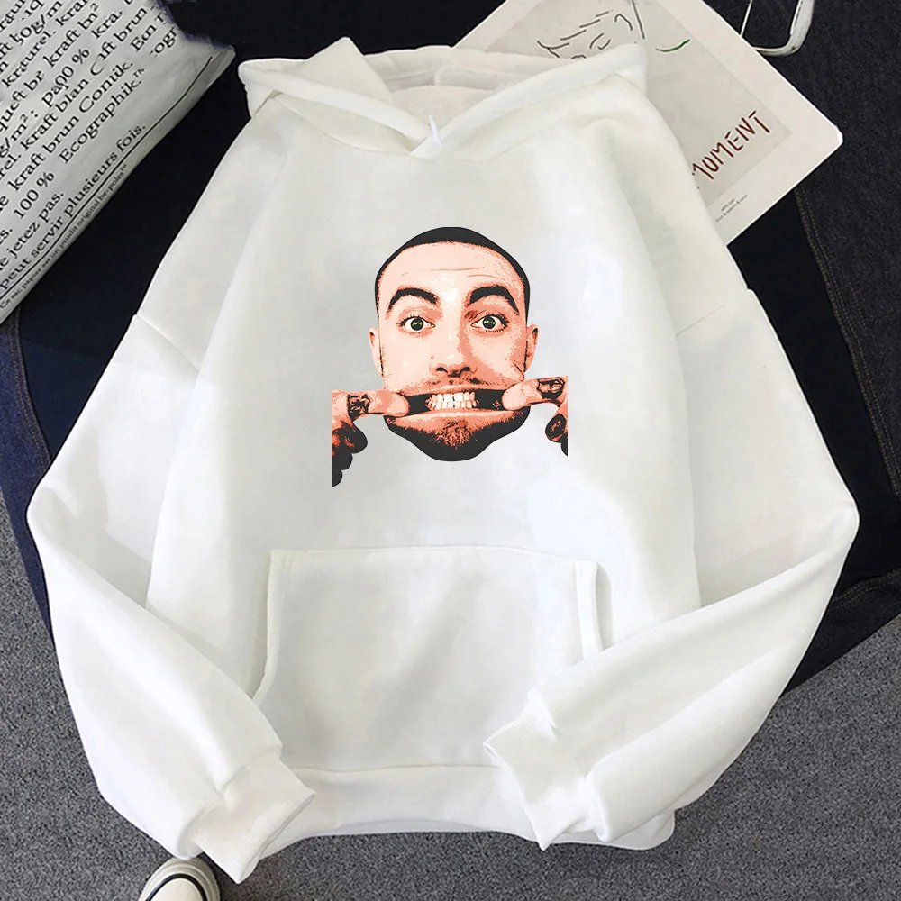 

Macc Miller Self Funny Face Photo Booth Graphic Anime Clothing Man 2023 Hot Sale Fashion Casual 90s Autumn/Winter Sweatshirts