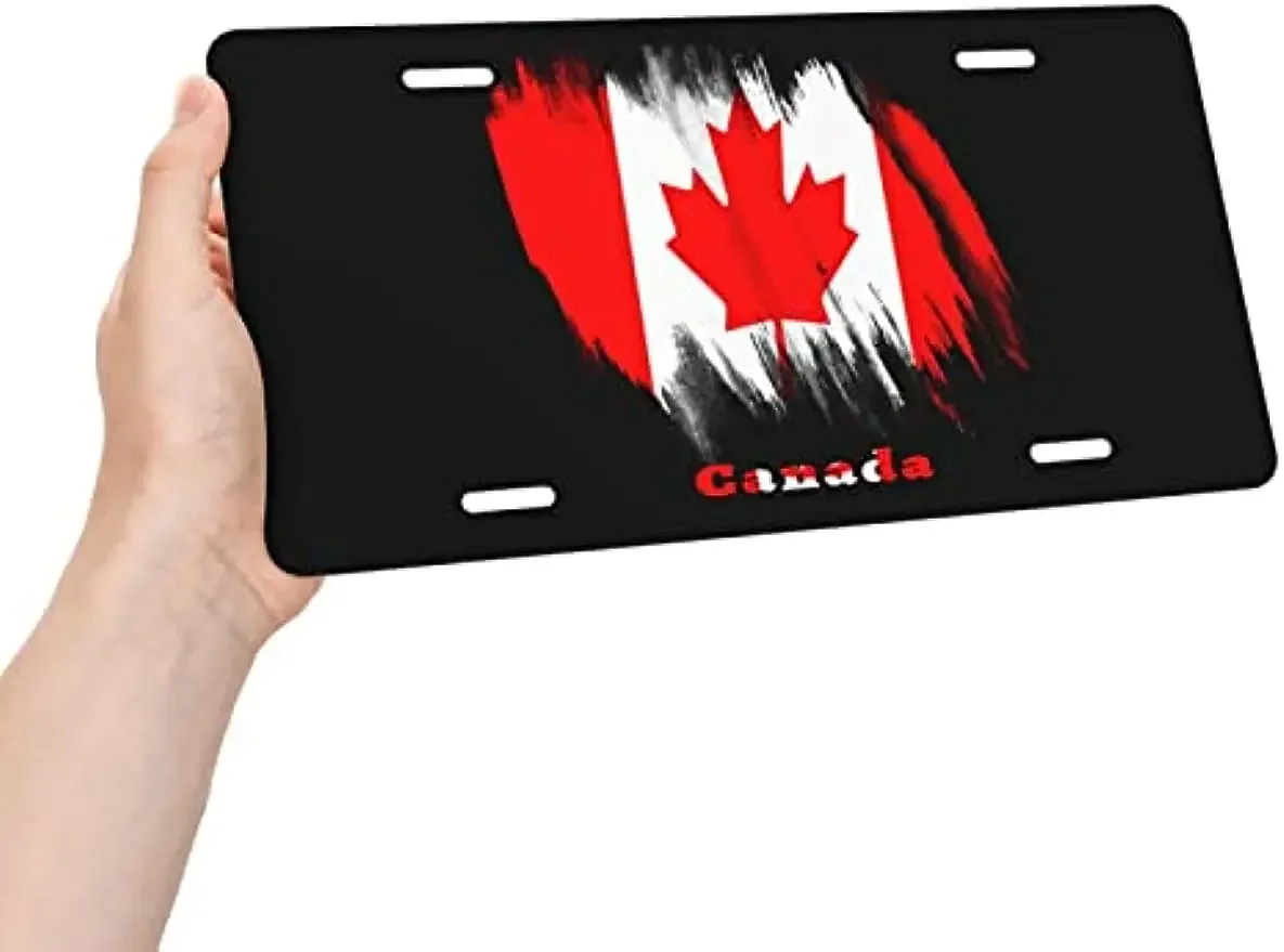 Флаг Канады канадский номерной знак передняя бирка автомобиля декоративная