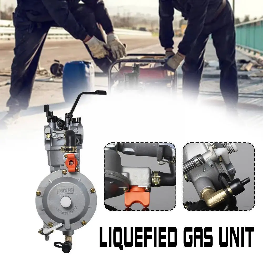

LPG168 Gasoline Generator Dual Fuel Carburetor Kit LPG NG Conversion Accessory For Electric Generator Parts 3KW 168F 170F 6 E8N6