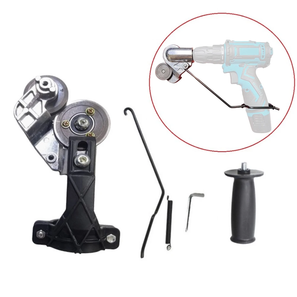 

Электрическая дрель, пластина, резак, Ниблер для листового металла, точный режущий станок для литиевой дрели 12-24 В, запчасти для электроинст...