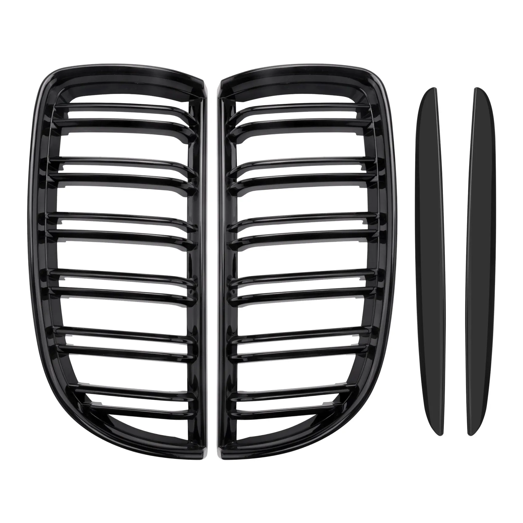 

Front Grille for BMW E90 323I 328I 335I 330I 2005-2008 (Gloss Black)