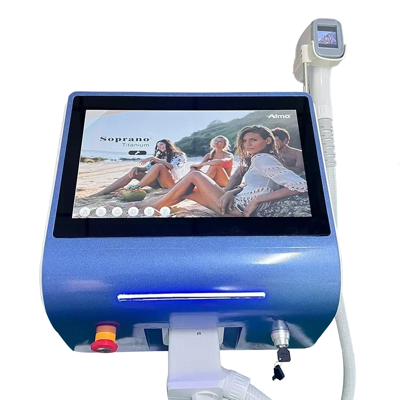 2024 Nieuwste 808 нм Диодный лазер Ijs Platina Онтрирующий аппарат 755 1064 Haar Verwijderen Laser