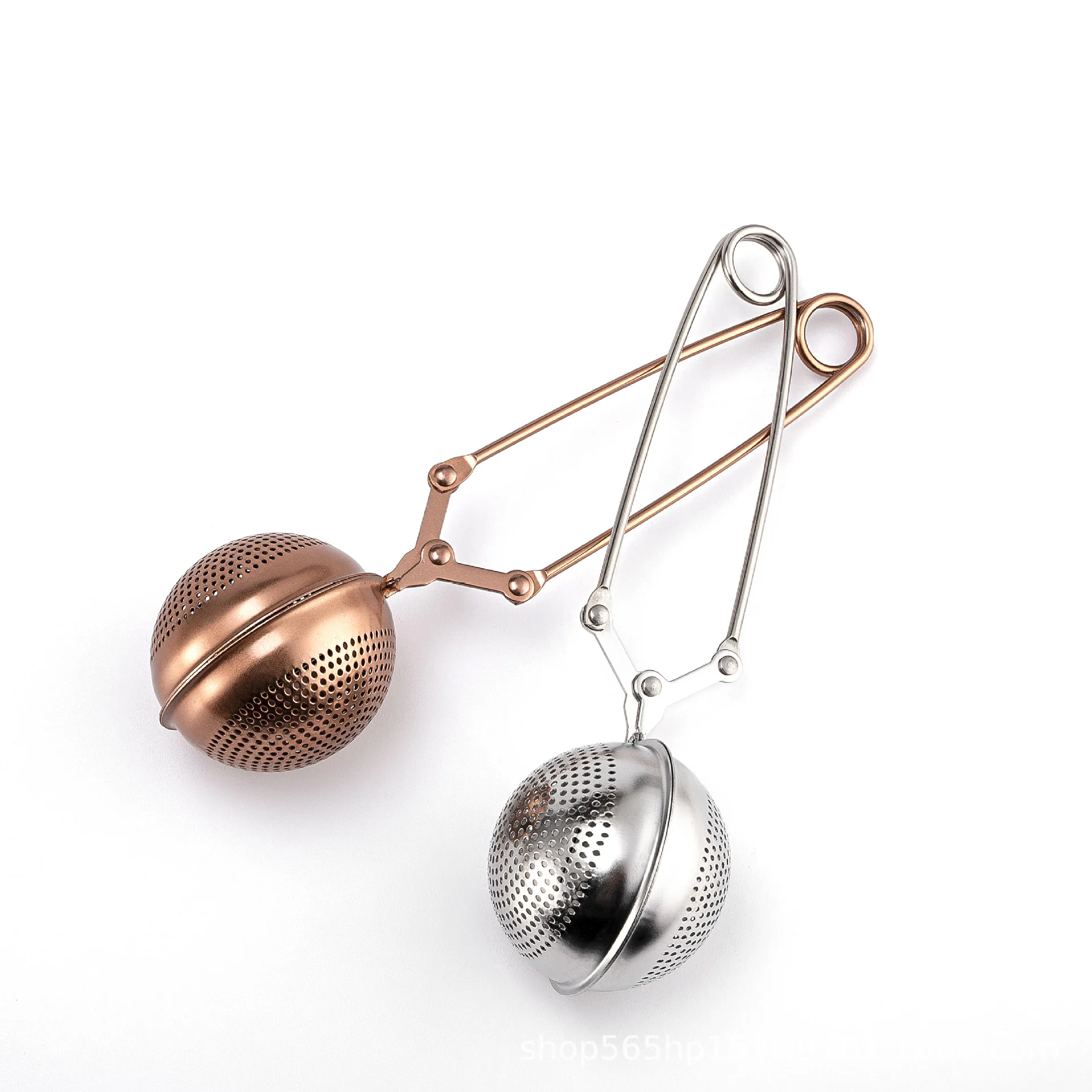 Tennis Infuser Strainer Tea Spoon Tea Ball Bag Clip Tea Part
