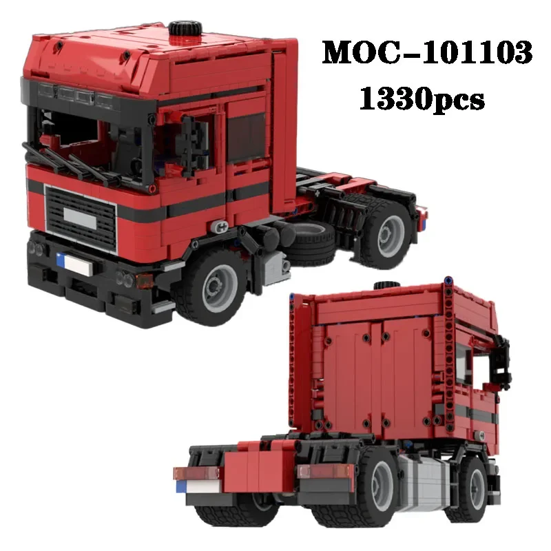 Классический MOC- 101103 Грузовик F2000 V10 головоломки строительные блоки 1330 шт. для