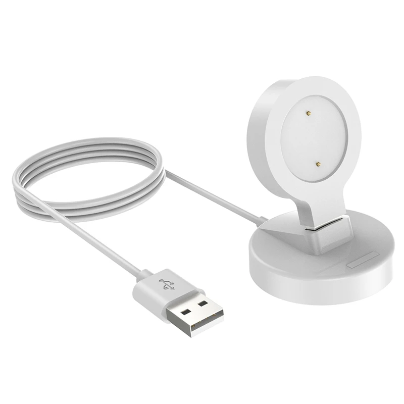 

Magnetic Power Adapter Charger Portable Stand Base Fast Charging Cable Cord Compatible for Watch S1 Active/Color 2 Watch