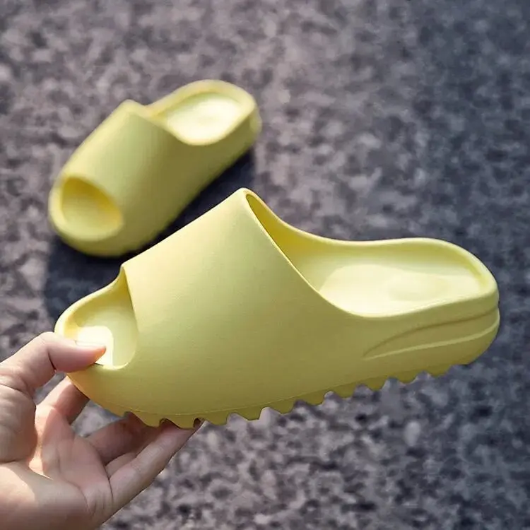 

Шлепанцы мужские и женские летние, пляжные сандалии по бокам, удобные дышащие Роскошные брендовые сланцы, дизайнерские