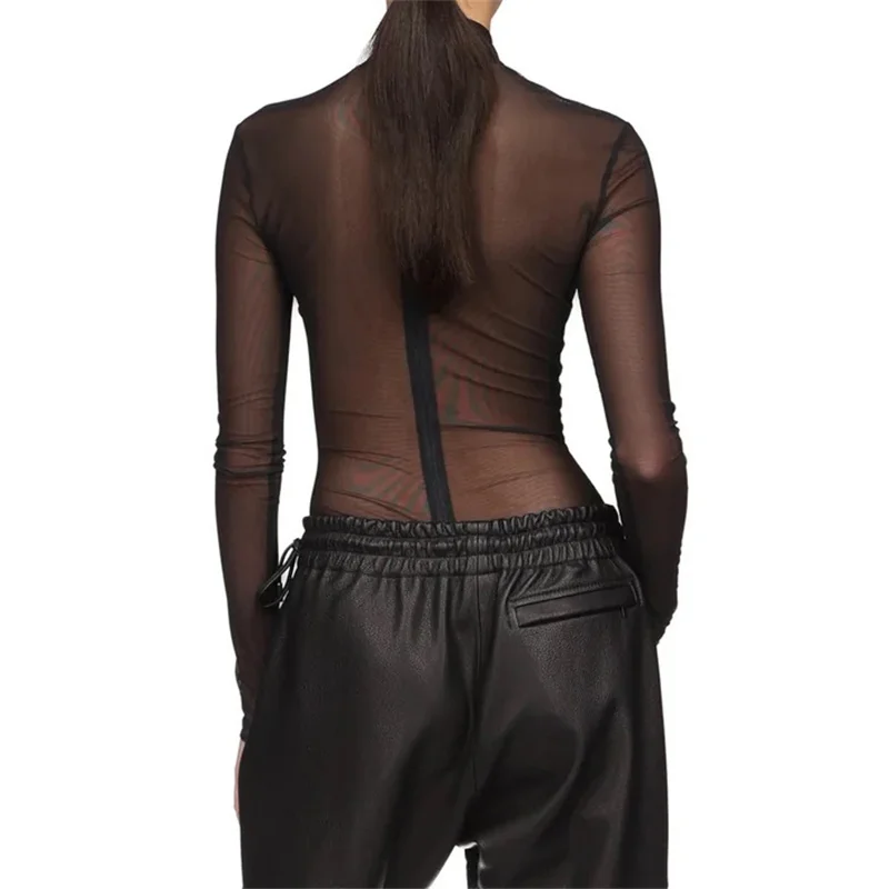 Женское боди 2024 осенняя новая мода с принтом перьев женские сексуальные