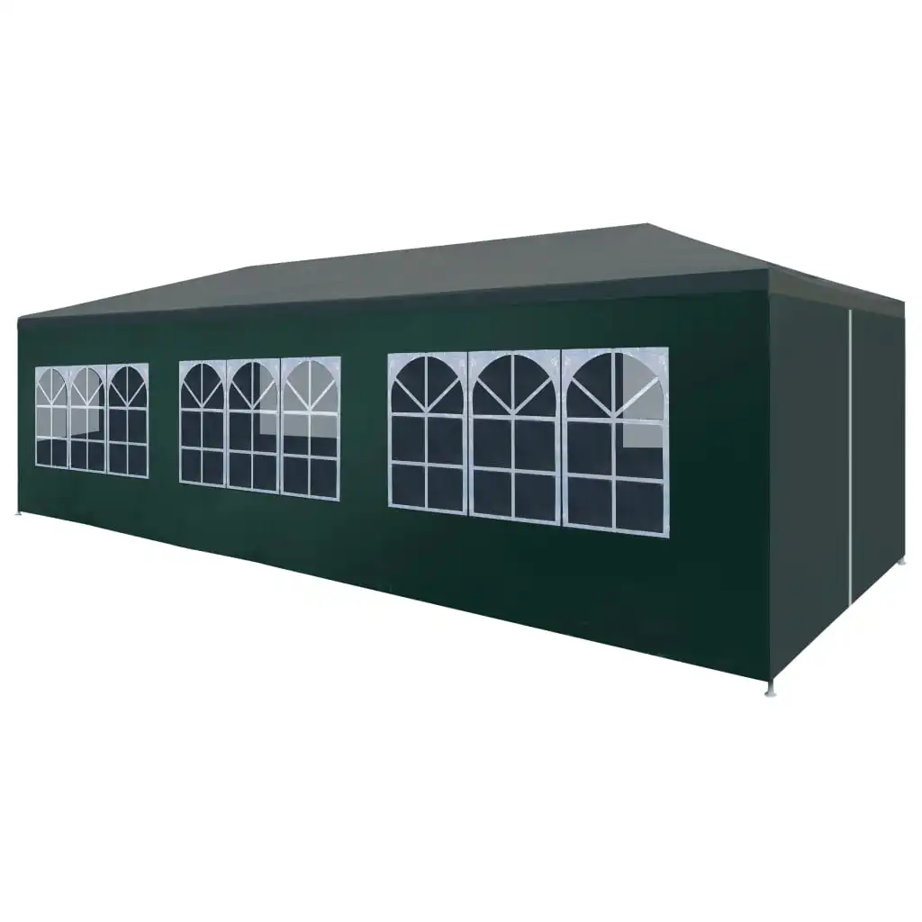 

Party Tent , PE Garden Sunshade Awning, Garden Decoration Green 3x9 m
