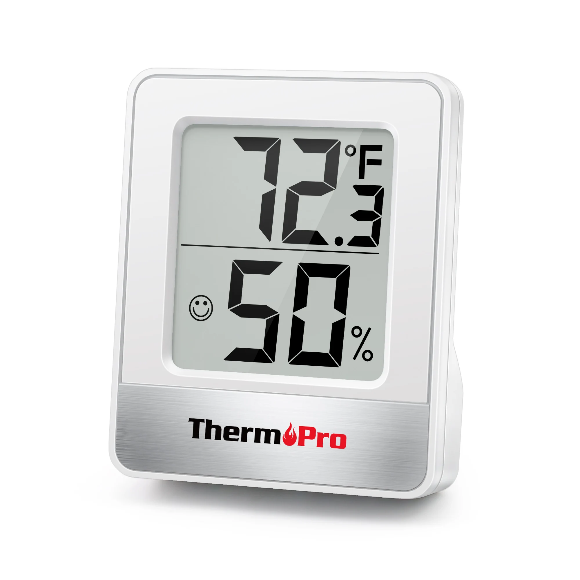 ThermoPro TP49 Mini Digital Indoor Room Thermometer Hygrometer For Home Weather Station Black White