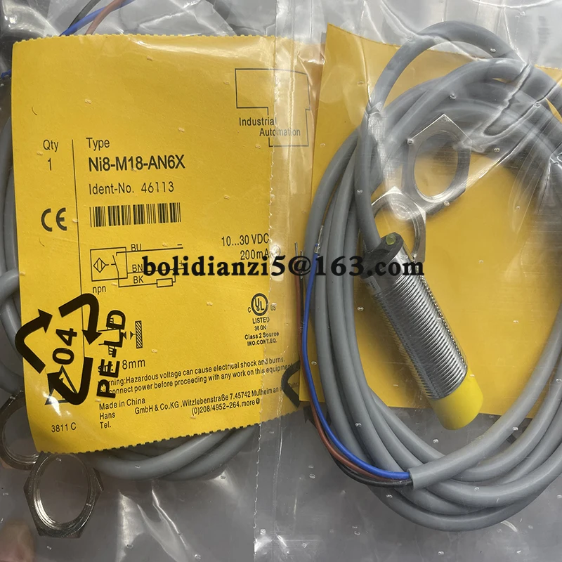 Новый датчик приближения NI8-M18-AN6X NI8-M18-AP6X NI8-M18-AD4X BI8-M18-VN6X BI8-M18-VP6X NI8-M18-VP6X-H1141 В наличии