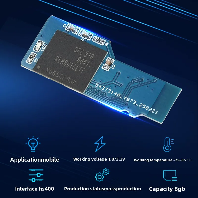 Фото Модуль-адаптер EMMC для карт TF, конвертер BGA153 BGA169 в карты MMC №2