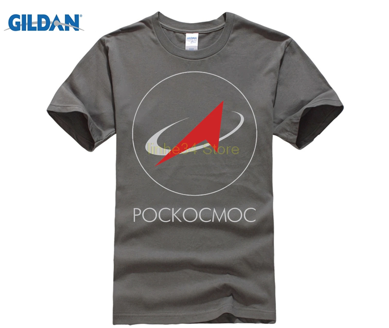 Рекламный Топ PHIKING с принтом русского логотипа космические рубашки Мужская