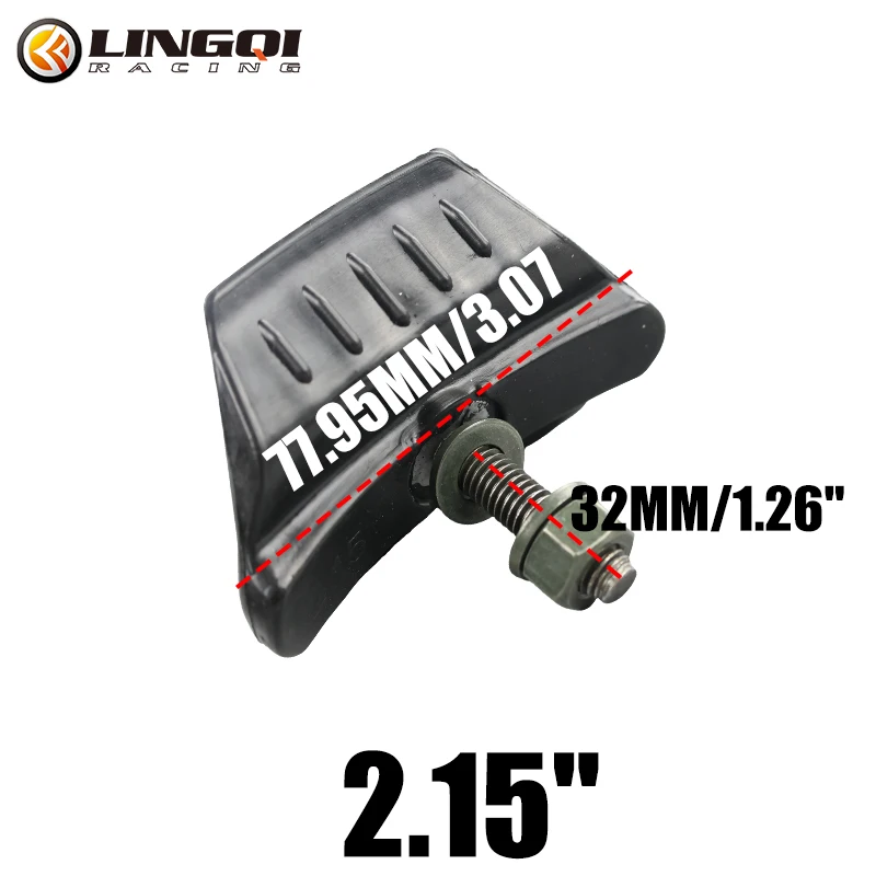 LINGQI аксессуары для гоночного мотоцикла, замок для обода колеса мотоцикла, внутренняя трубка шины, безопасный болт 1,85 дюйма, Внутренний замок для велосипеда-внедорожника