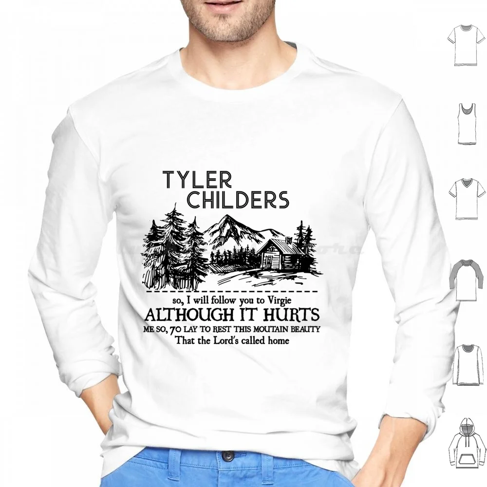 

Tyler Childers Virgie Hoodie cotton Long Sleeve Tyler Childers Tyler Childers Tour Tylerchilders Tyler Childer Childers