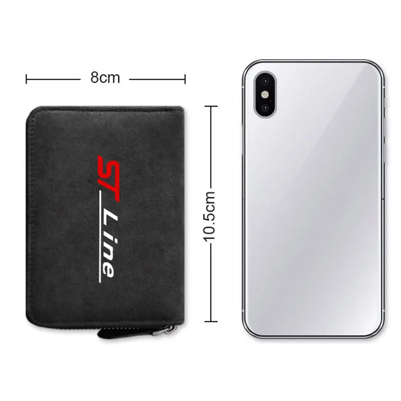 Держатель для карт из кораллового флиса на заказ простой кошелек нулевой