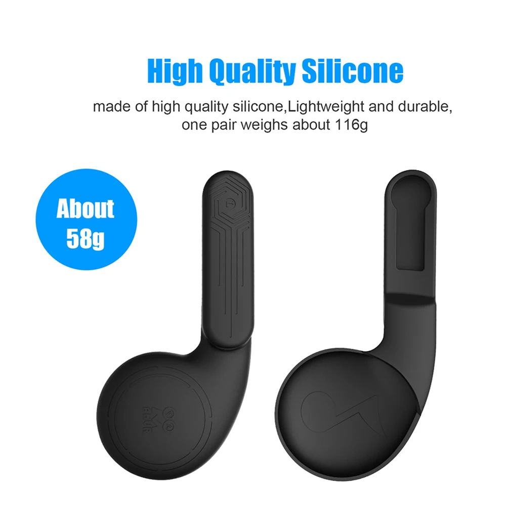 Silicone Ear Muffs for Oculus Quest 2 VR Headset Enhanced Sound Solution for Oculus Quest 2 Accessories Noise Reduction Earmuffs