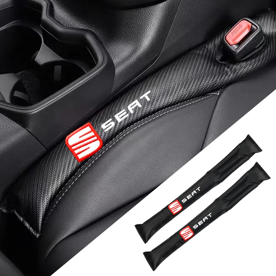 

Car Seat Gap Plug Filler Universal Soft Leakproof Padding PU Leather Pads Accessories For Seat IBX 20V20 Mii Altea IBE Leon Tole