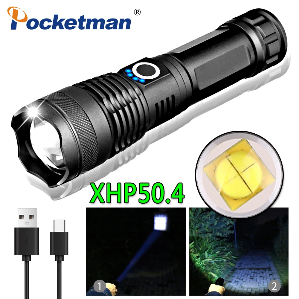 

Фонарик Xhp50, самый мощный фонарик, 5 режимов, Usb зум, светодиодный фонарь Xhp50 18650 или 26650, батарея для кемпинга, рыбалки, Прямая поставка