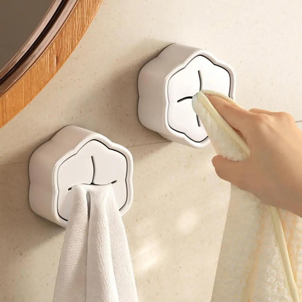 

Towel Rack Wall-mounted Punch-free Toilet Organizer Self Adhesive Kitchen Cloth Clip Towel Storage Holder Bathroom Accessories