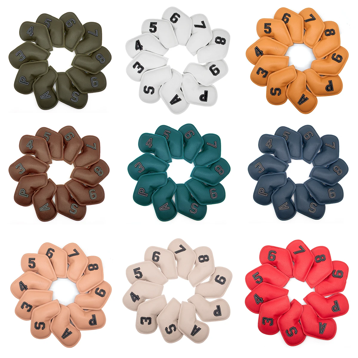 10 шт. чехлы на голову для гольфа |