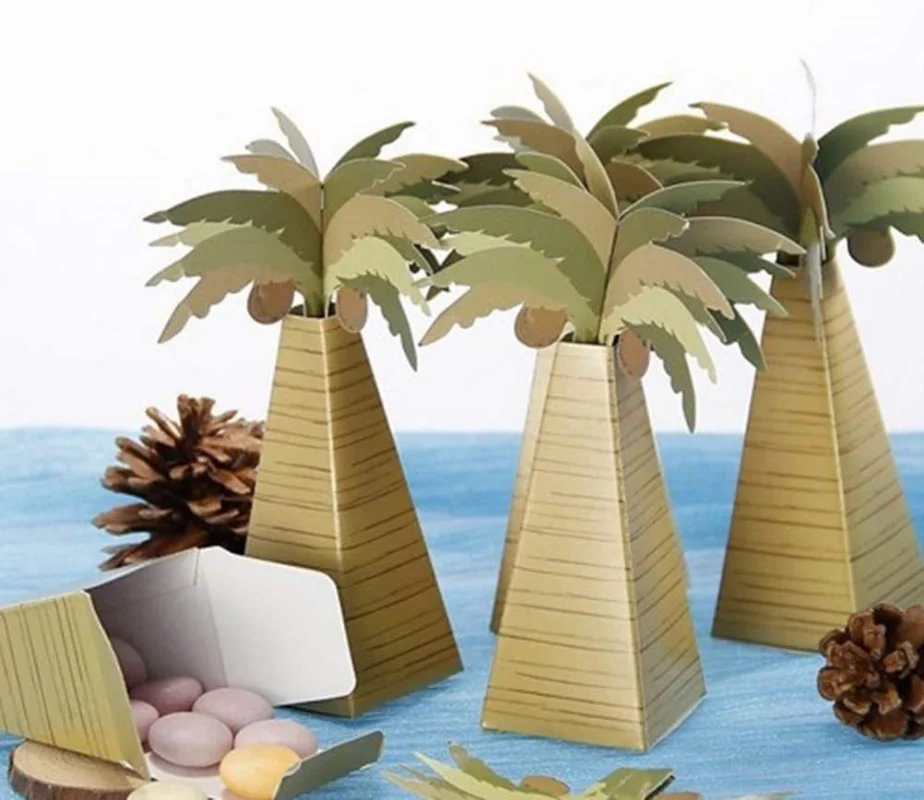 Mini Summer Hawaiian Party Wedding Favors Baby Shower Decoration Supplies