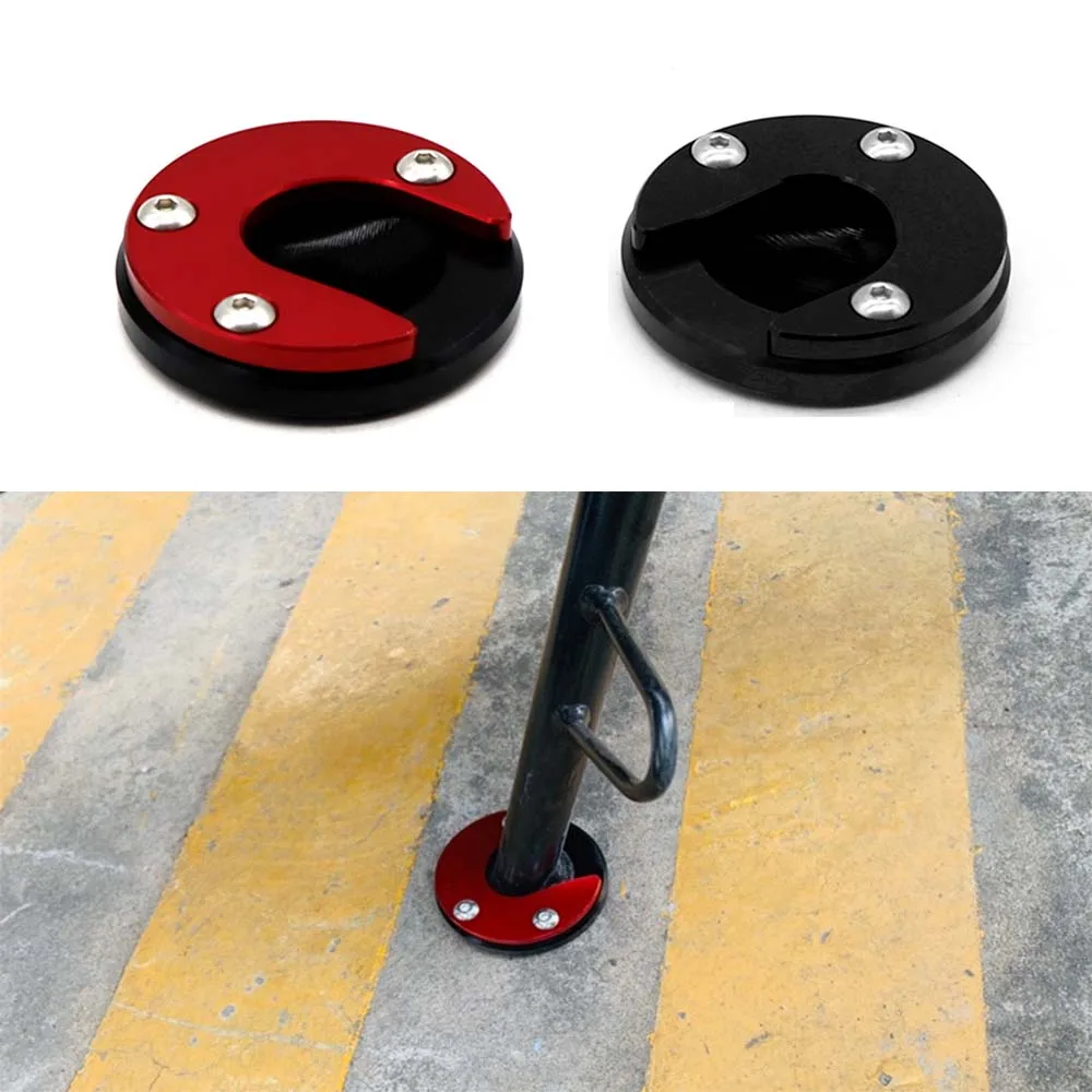 

Motorcycle Side Stand Enlarger Kickstand Enlarge Plate Accessories For Aprilia GPR150 APR125 CR150 APR150-6V STX CAFE APR125-2