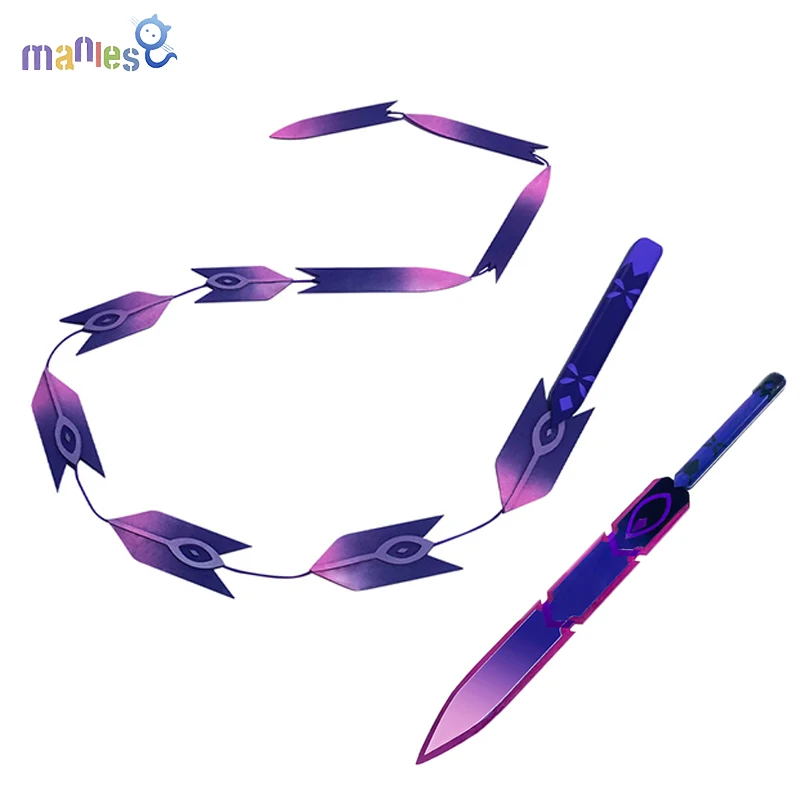 

Manles Game Genshin Impact Kuki Shinobu Cosplay Costume Props Long Whip Accessories Genshin Impact Kuki Shinobu Prop