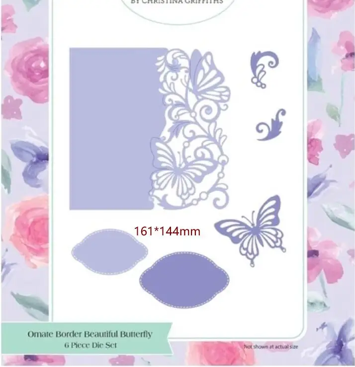 

Металлические Вырубные штампы, украшенные краями, красивая бабочка, вырезанная форма, карточка, скрапбукинг, бумажный нож, форма, лезвие, пе...