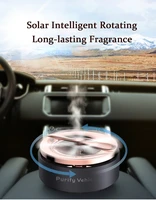 aromatherapy machine car solar smart aroma diffuser rotary aromatherapy deodorant purifying air car perfume car accessories