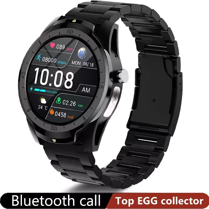 

2022 New Bluetooth Call Men Smart Watch Incoming Call Reminder Local Music Playback Sleep Monitoring Smartwatch For iOS