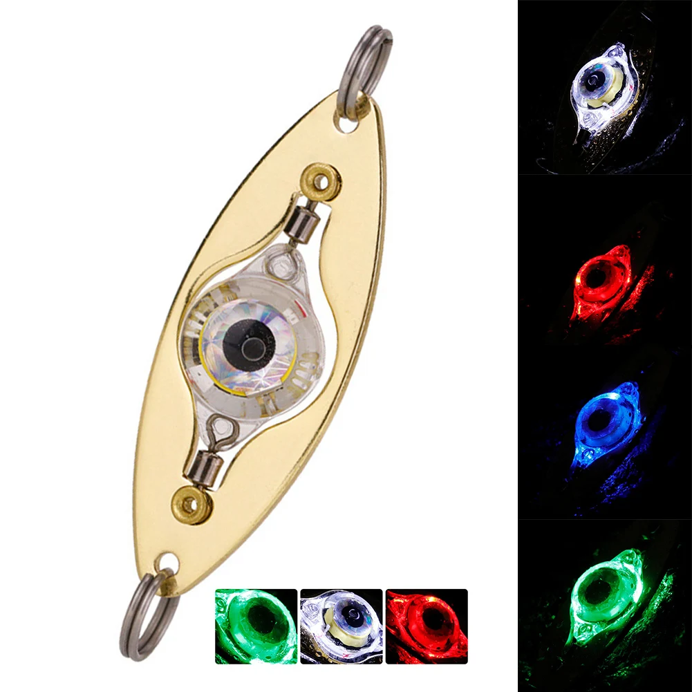 

1Pc Fishing Lure Light LED Underwater Eye Shape Lure Lamp For Attracting Fish Waterproof Carp Fishing Decoy Lamps Fish Accessory