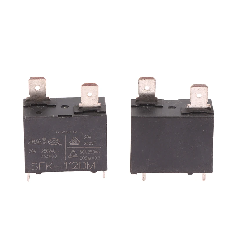 1/5 шт. SFK-112DM-12VDC 20A 250VAC 4 контакта водонагреватель микроволновая печь реле