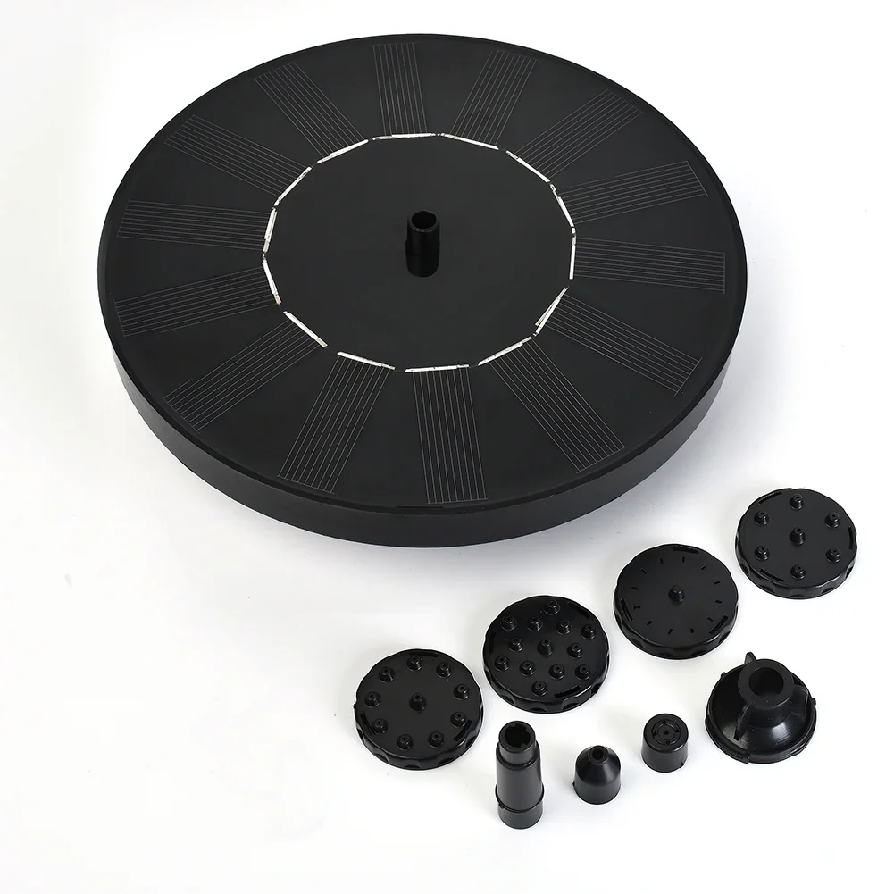 Миниатюрный Фонтан На Солнечной Энергии Садовый Водопад Уличная Декоративная