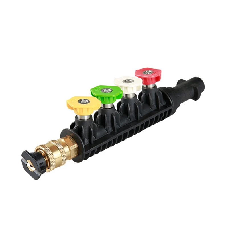 

HOT SALE High Pressure Car Washer For Karcher K Series Washing Jet Lance With 5 Quick Spray Nozzles For Car Wash