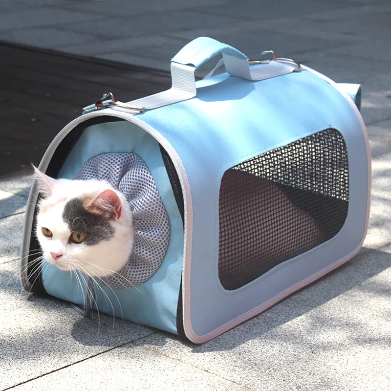 

Сумка-переноска для кошек рюкзак для домашних питомцев модная дышащая переносная переноска для собак в виде капсулы клетка для кошек аксессуары для домашних животных