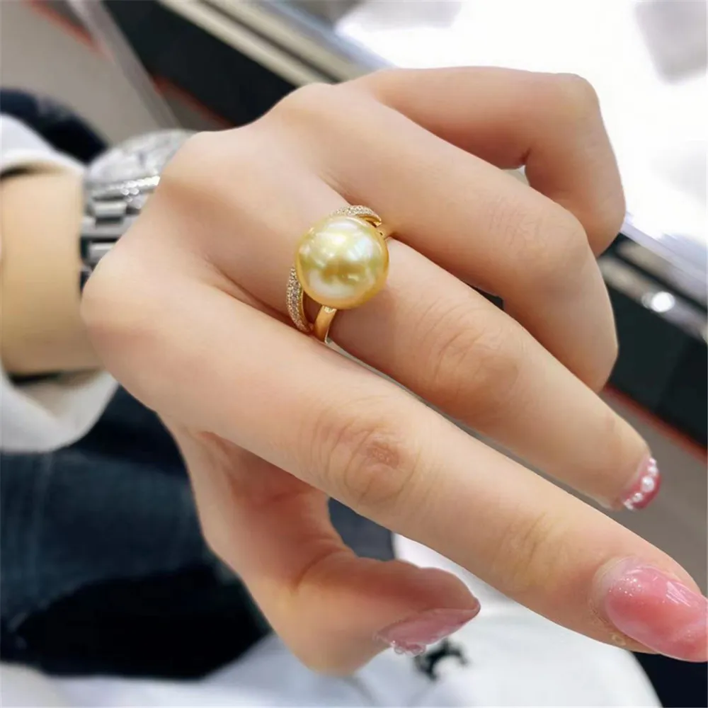 

Wholesale Classic 925 Silver Ring Accessories Settings Adjustable Blank Pearl Ring Setting Base For Women Diy Jewelry Making