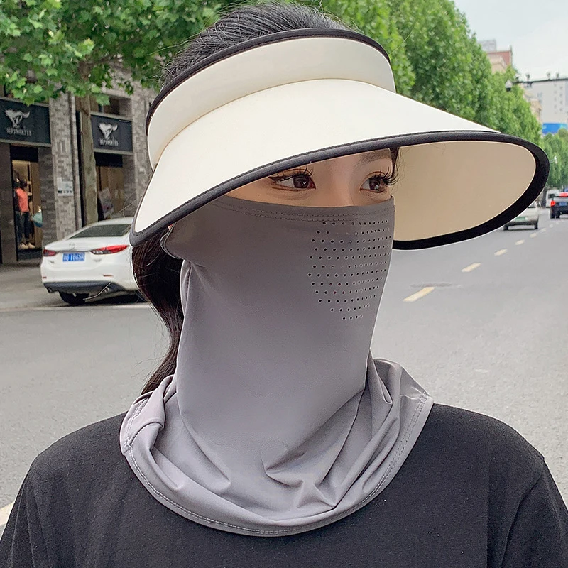 Шейный шарф унисекс с защитой от ультрафиолета шейная повязка на открытом