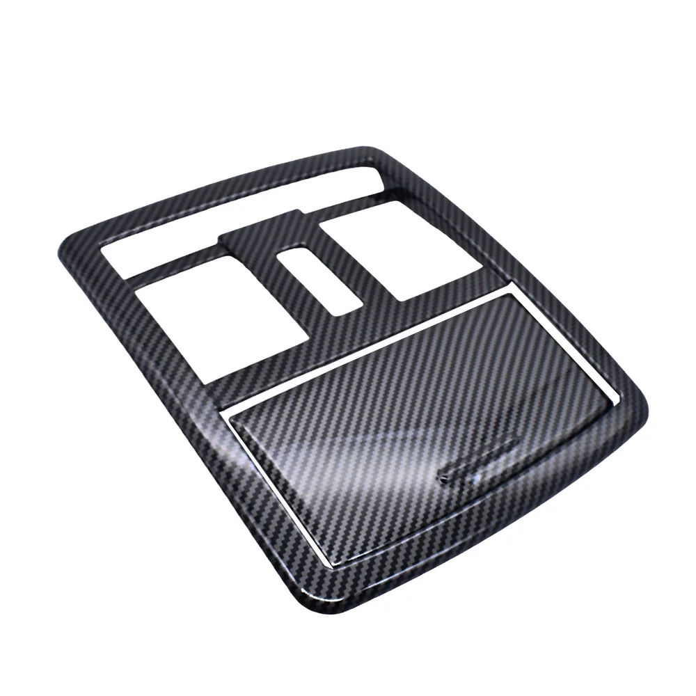 

Накладка на лампу для чтения из углеродного волокна для Dodge Challenger 2010+, украшение интерьера автомобиля, аксессуары из углеродного волокна