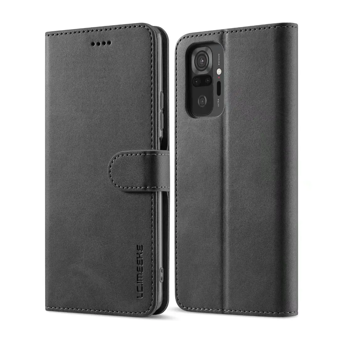 

Роскошный кожаный чехол в стиле ретро для Xiaomi Redmi 10, откидной Магнитный чехол-кошелек с отделением для карт