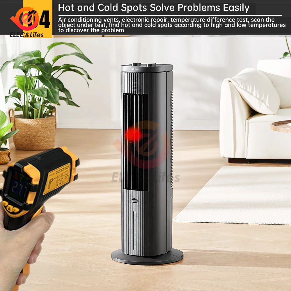 Цифровой инфракрасный лазерный термометр серии AE320 Бесконтактный Промышленный