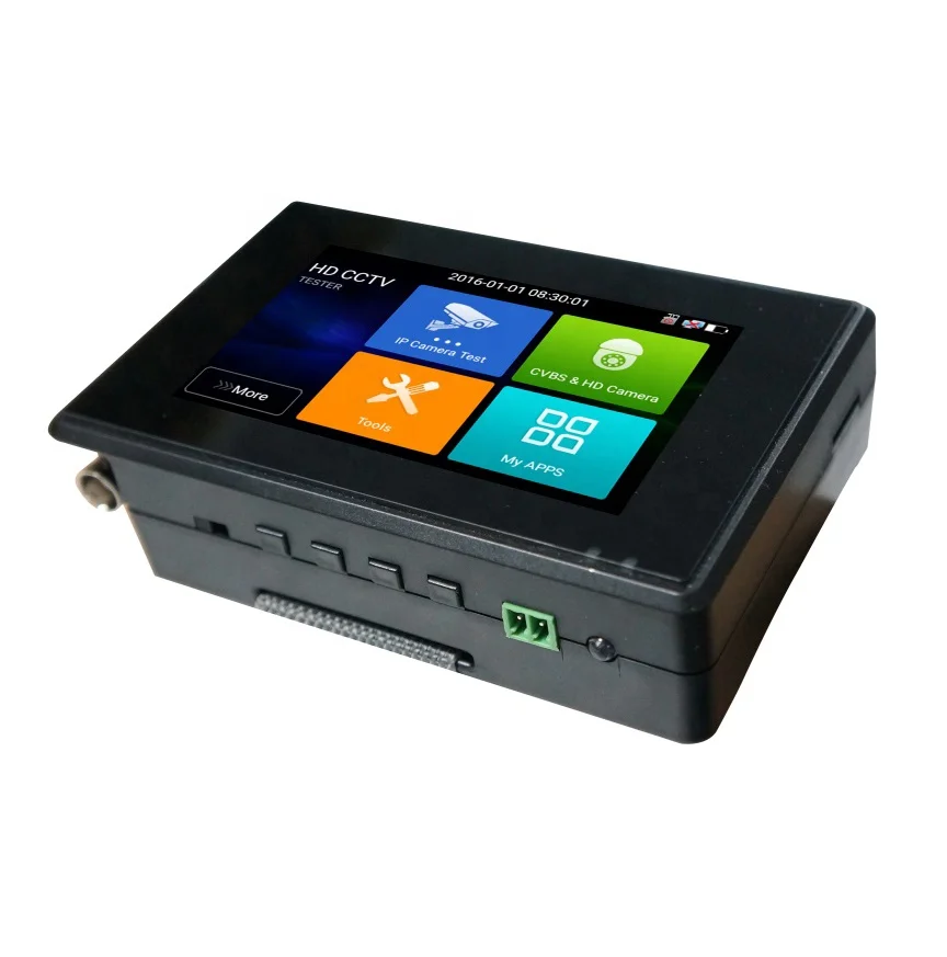 

all in one portable AHD CVI TVI IP camera POE switch CCTV Tester Monitor Pro